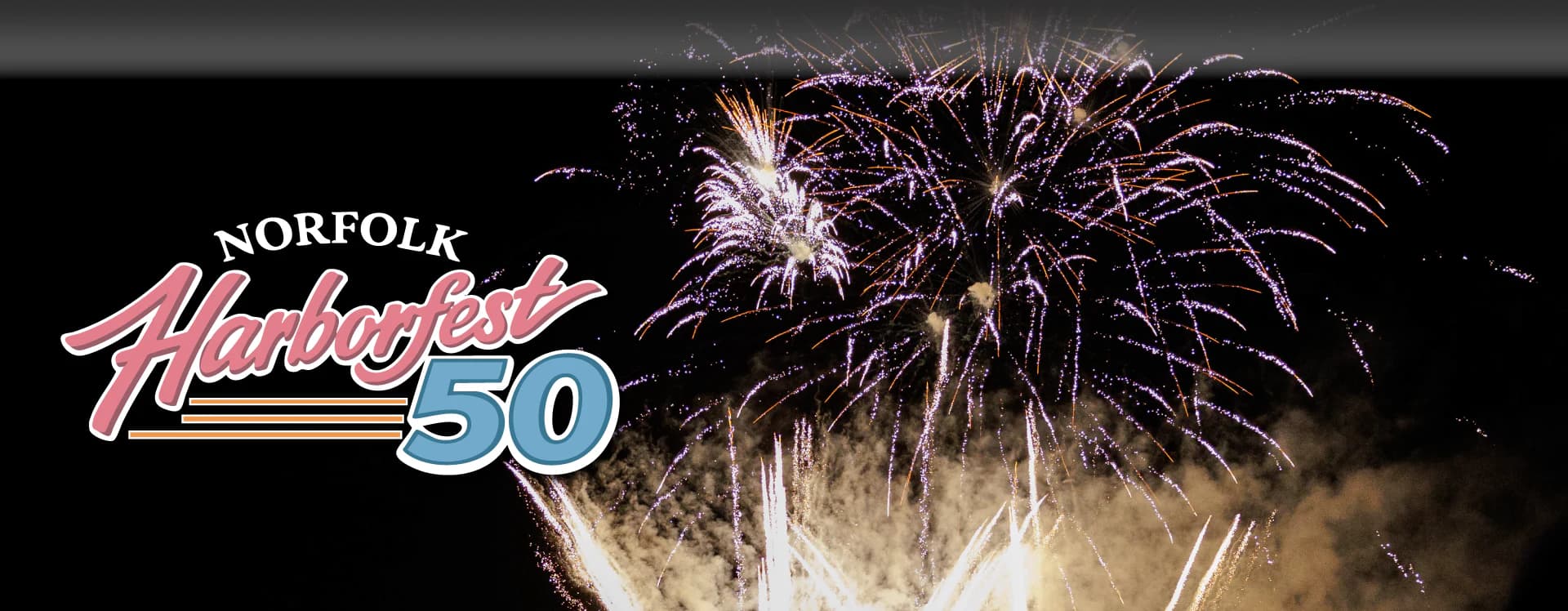 Norfolk HarborFest 50 — fireworks finale